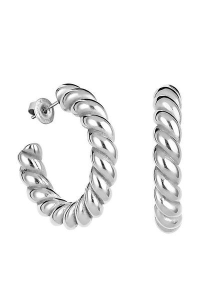 Daniel Klein Dkj.3.5006.1 Knitted Metal Women's Earrings