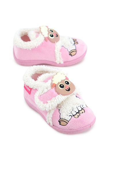 GEZER Papuci unisex pentru copii, cu velcro, reglabili zilnic, pentru grădiniță