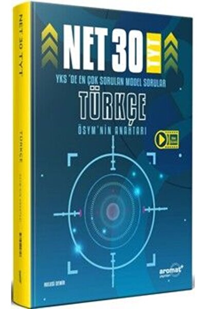 Aromat Yayınları TYT Türkçe 30 Net Model Sorular Soru Bankası