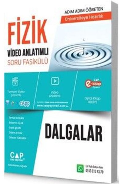 Çap Yayınları Çap Yayınları Fizik Dalgalar Konu Anlatımlı Soru Bankası