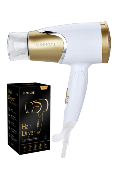 Sunhome Travel Hair Dryer 1800 Watt with Folding Handle