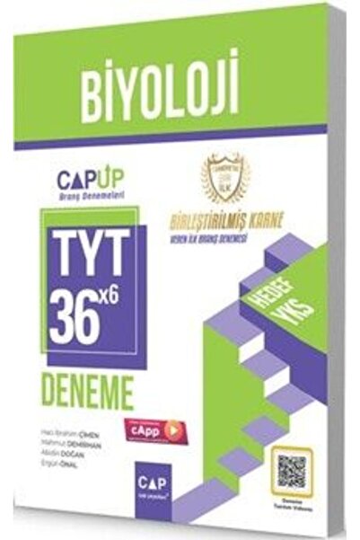 Çap Yayınları Çap Yayınları TYT Biyoloji 30 x 6 Up Deneme