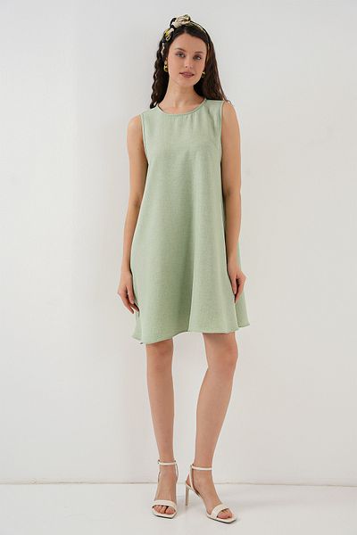 Bigdart 2444 Mini rochie de in - E. Green