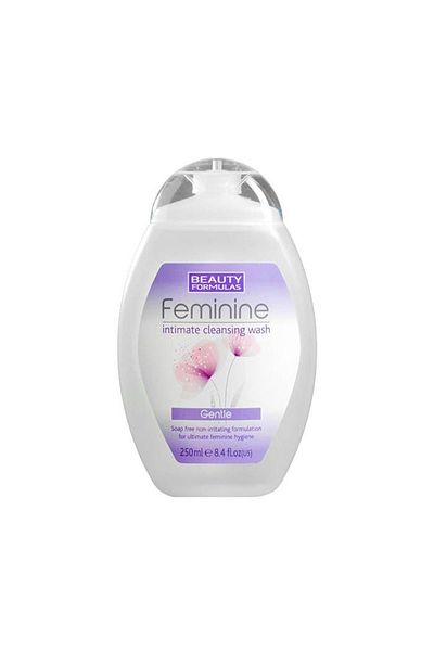 BEAUTY FORMULAS Intimate Cleansing Wash - Natural Protection From Irritation | 250 Ml
