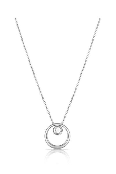 Daniel Klein Dkj.3.4031.1 - Stone Detailed Metal Women's Necklaces