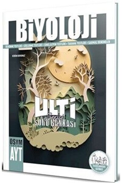Bes Yayınları Ulti Yayınları AYT Biyoloji Soru Bankası