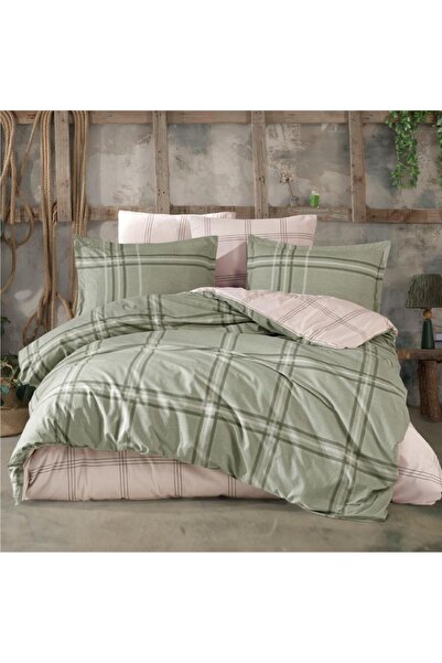 Clasy طقم غطاء لحاف Ranforce باللون الأخضر - كابيلا V1 مزدوج