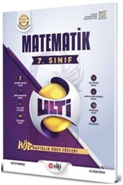 Bes Yayınları Ulti Yayınları 7. Sınıf Matematik Haftalık Ödev Föyleri