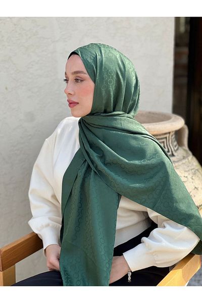 Modakaşmir Şal cu model Hale din seria Jacquard mătăsos