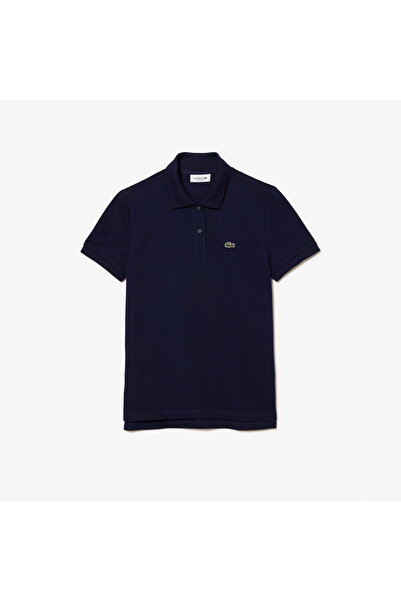 Lacoste Kadın Regular Fit Lacivert Polo