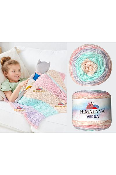 Himalaya Verda Colorful Acrylic Knitting Yarn
