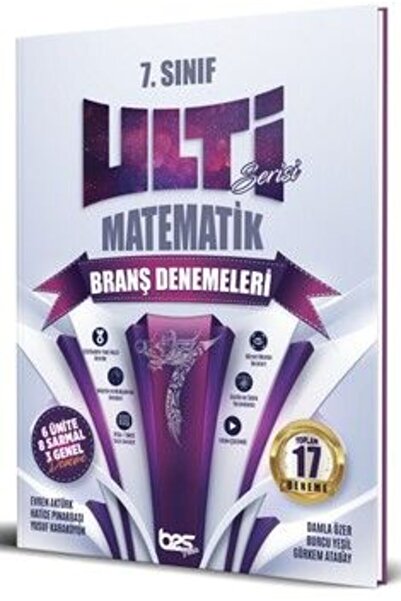 Ulti Yayınları Ulti Yayınları 7. Sınıf Matematik Denemeleri