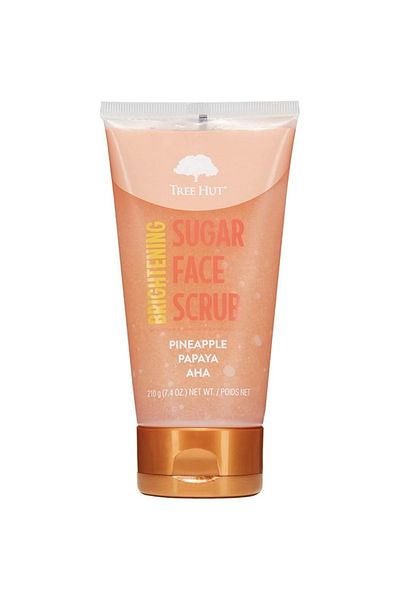 TreeHut Tree Hut Brightening Pineapple & Papaya Face Scrub - Reveal Soft, Glowing Skin | 210 Grams