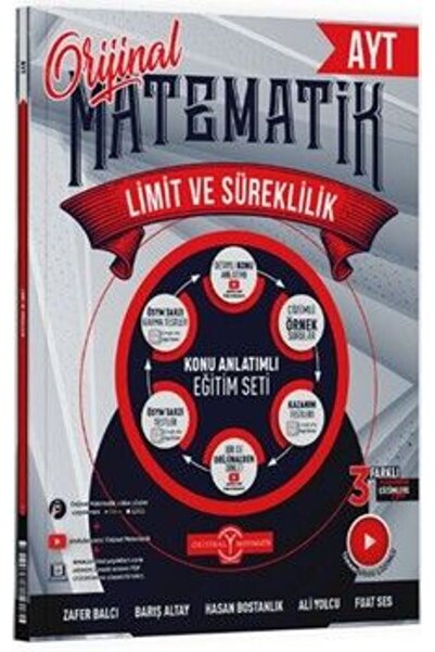 Orijinal Yayınları Orijinal Matematik AYT Matematik Limit ve Süreklilik Konu Fasikülleri