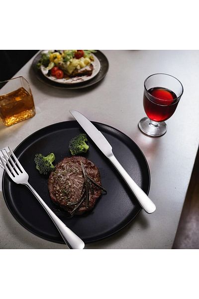 COOYA Stainless Steel Travel Cutlery Set, 5PCS Portable Silverware with Case, Camping, and Students