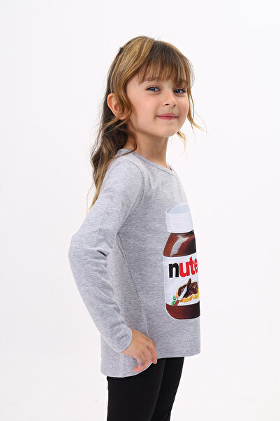 Toontoy Girl's Nutella Printed T-Shirt