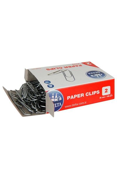 Temel Delta Paper Clip / 100Pcs