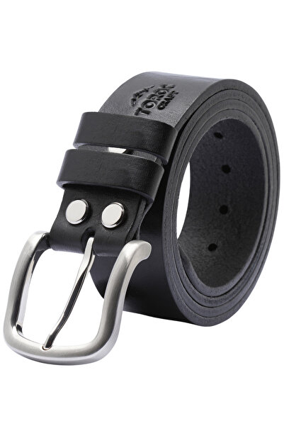 Toros Craft حزام جلد نباتي أصلي 100% ممتاز - مصنوع يدويًا غير قابل للكسر وغير...