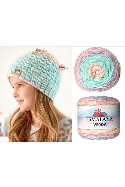 Himalaya Verda Colorful Acrylic Knitting Yarn