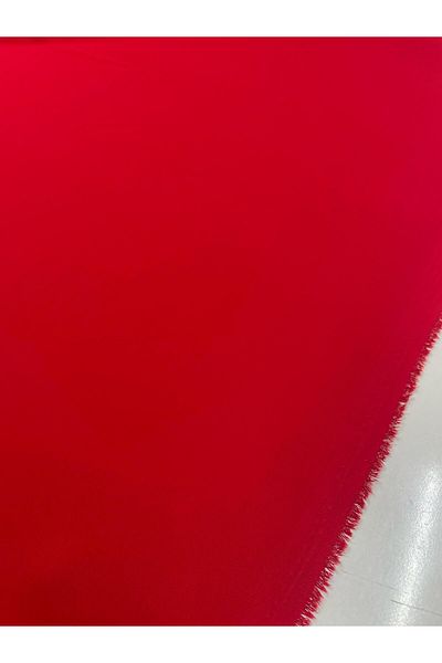 Kumaş sever Red Adriana Crepe Georgette Crepe Fabric Double En Dress Skirt Blouse Vs