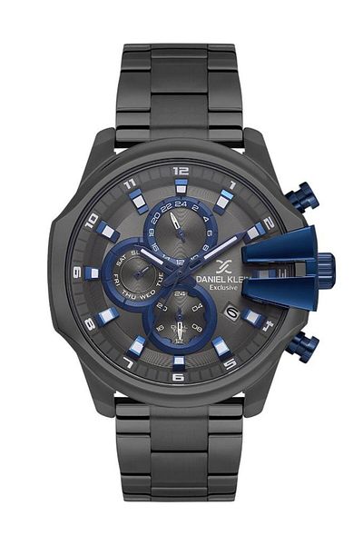 Daniel Klein Dk.3.10001-6 Exclusive All Functions Active 5 Atm Waterproof Steel Coating