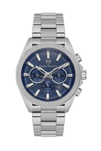 Sergio Tacchini St.1.10411-2 All Functions Active Steel Band Metallic Color Men's Wristwatch