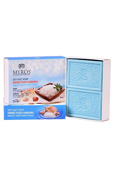 Myros Sea Salt Soap (2 Pcs)