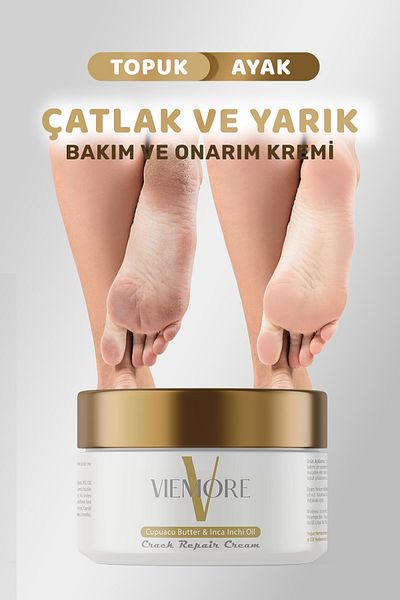 Viemore Heel and Foot Crack Care Repair Cream 100ml