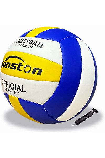 COOYA Outdoor Volleyballs，There is an inflation pump，Suitable for outdoor beaches，‎Size 5