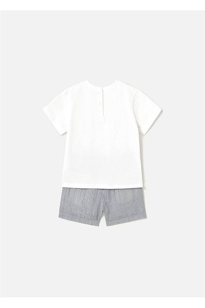 MAYORAL Baby Boy T-Shirt & Shorts Set, Blue