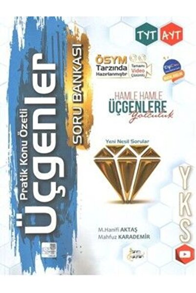 Tanım Yayınları Tanım Yayınları TYT AYT Üçgenler Konu Özetli Soru Bankası