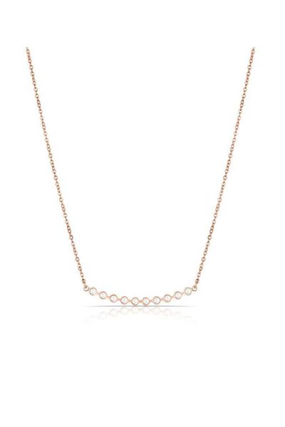 Daniel Klein Rose Stone Design Dkj.3.4027.4 Women's Necklace