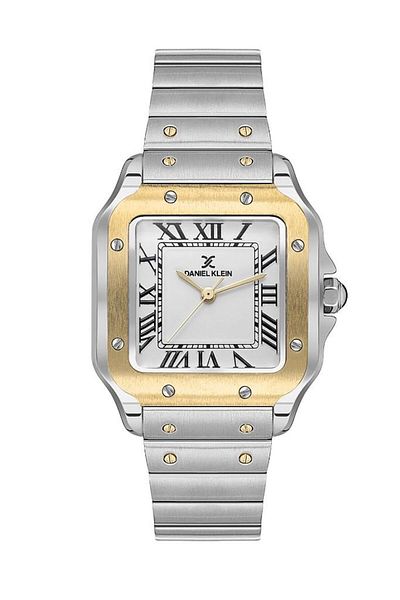 Daniel Klein Dk.1.13583-3 Square Dial Metallic-Rose Women's Wristwatch