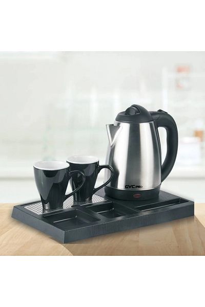 GENERAL GVC PRO 1.5L Smart Water Kettle for Hotels and Homes with 2 Extra Cups