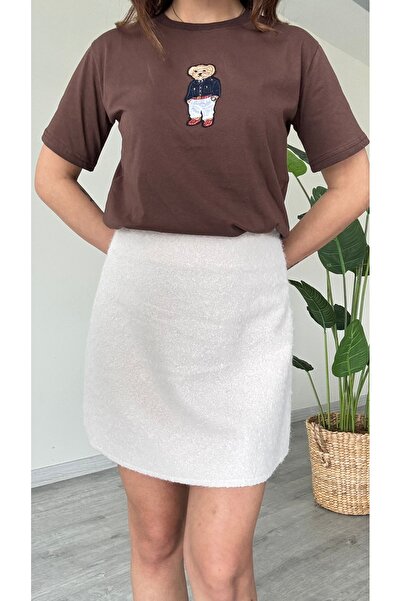 modadagiyim Жіноча спідниця-кльош з підкладкою преміум-класу, довжиною до коліна