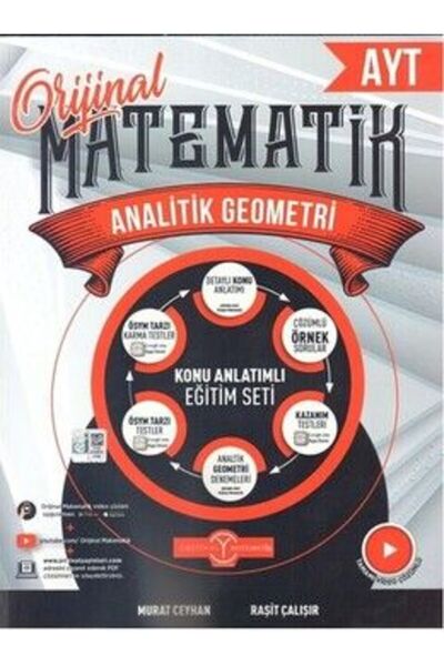 Orijinal Yayınları AYT Analitik Geometri Konu Anlatımlı