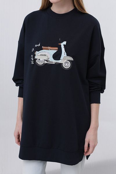 REMSA Navy Blue Tunic 10636 - Λειτουργία κεντήματος κινητήρα