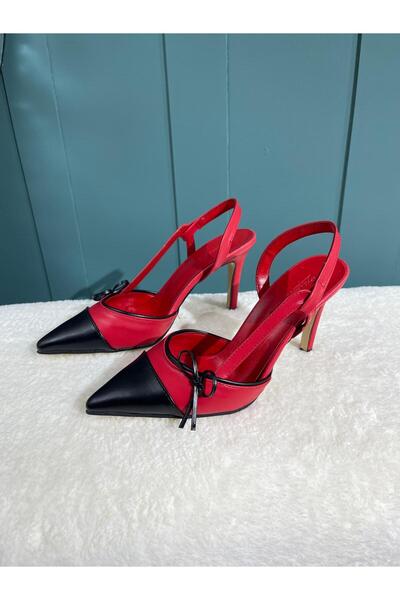 Zişan Shoes SAMİRA 9cm Topuklu Fiyonk Detaylı Kadın Ayakkabısı