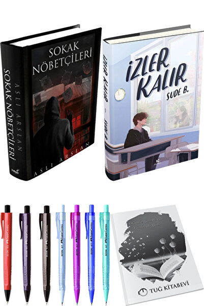 İndigo Kitap Sokak Nöbetçileri 1 Ciltli ve İzler Kalır Ciltli + Hediyeli