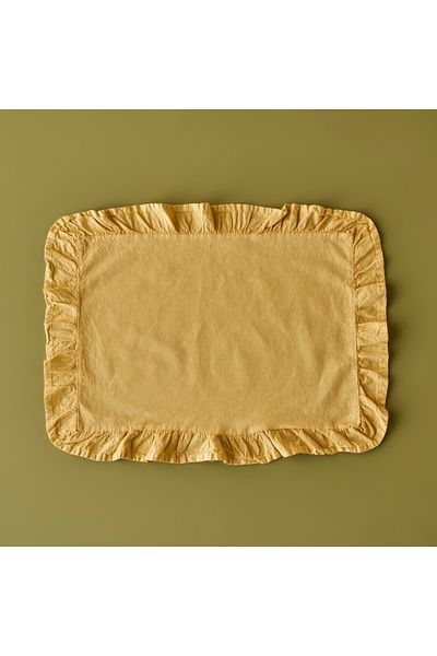 Bella Maison 100% Βαμβάκι Elegance Αμερικανική Υπηρεσία Κίτρινο (35x45 εκ.)