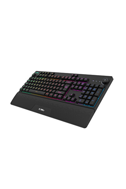 Claws Havoc Kablosuz - Chromatic RGB - Bilek Desteği - Multimedya & Ses Kontrol Tuşu Membran Klavye