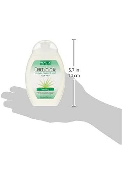BEAUTY FORMULAS Intimate Cleansing Wash - With Aloe Vera For Protection From Irritations | 250 Ml