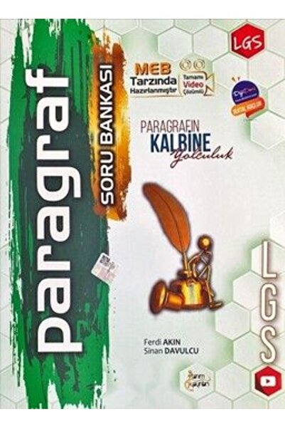 Tanım Yayınları Tanım Yayınları 8. Sınıf LGS Paragraf Soru Bankası