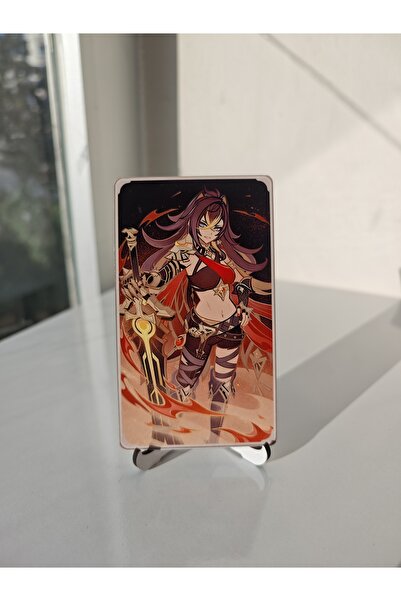 Yenaplanner Genshin Dehya Metal Collection Card 2 (6,5 X 11,5 cm) (1 Unit)