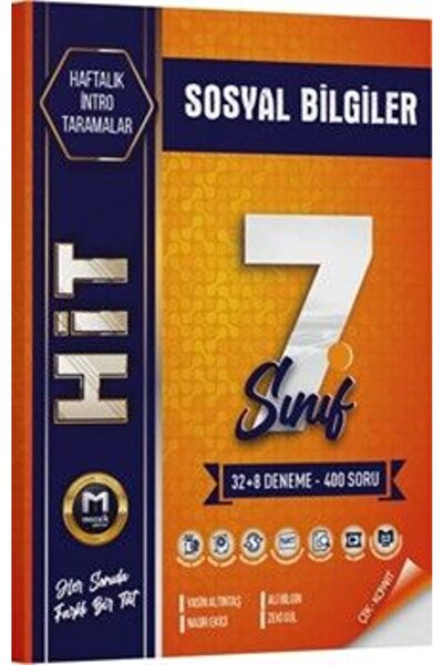 Mozaik Yayınları 7. Sınıf Sosyal Bilgiler Hit 40 lı Deneme