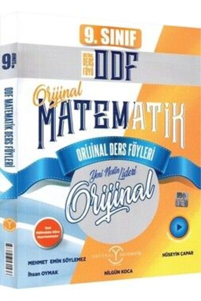 Orijinal Yayınları 9. Sınıf Matematik ODF KDT Seti