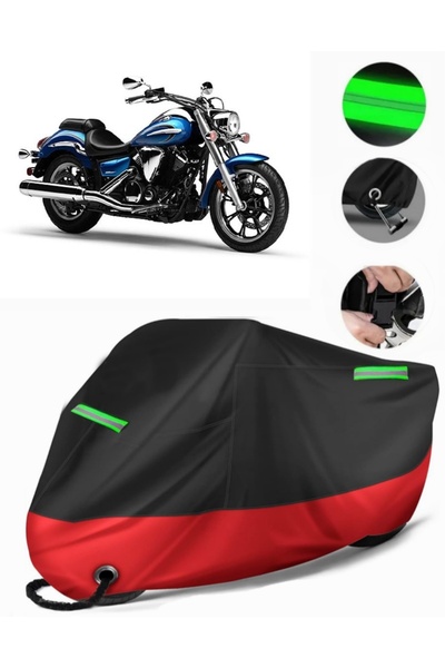 MotoEN Yamaha Xvs 950 a Compatible Premium Motorcycle Tarpaulin (Lock Compati...