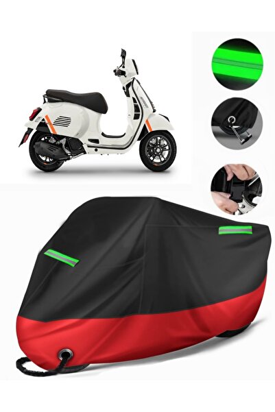 MotoEN فيسبا GTS 300 سوبر متوافق مع القماش المشمع للدراجات النارية (متوافق مع...