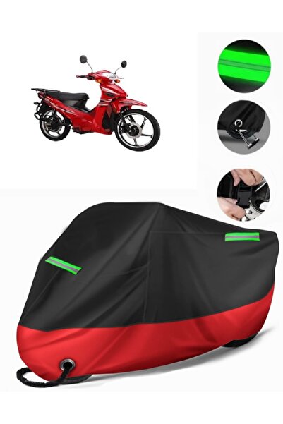 MotoEN Vitello Leon 100 Compatible Premium Motorcycle Tarpaulin (Lock Compati...