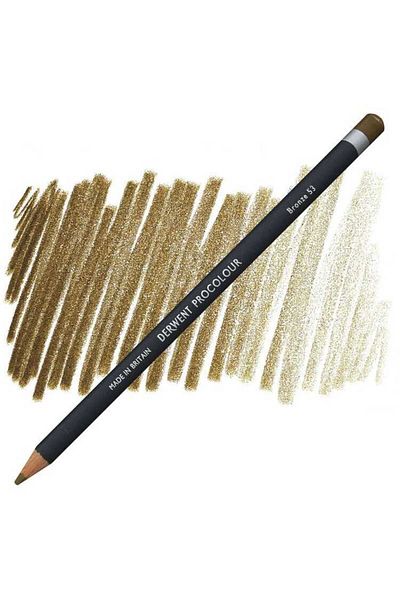 Derwent Procolour Dry Crayons - Bronze 53
